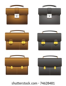 Six versions of man's portfolios