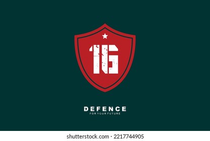 SIXTEEN Number army for team identity. Military template vector illustration for your brand.