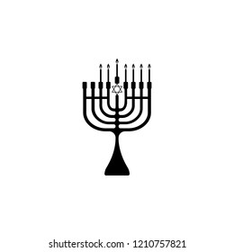 sixth night of Chanukah icon. Element of hanukkah icon for mobile concept and web apps. Detailed sixth night of Chanukah icon can be used for web and mobile
