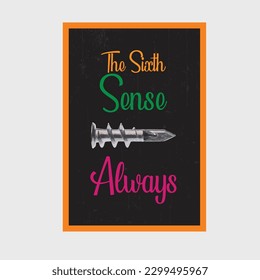 The sixth sense strong skru bullet always wallmate. Printable resolution wallmate design