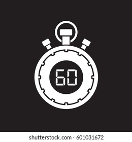 sixty minute stop watch countdown