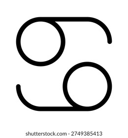 Sixty Nine Icon Vector Symbol Design Illustration