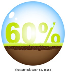 sixty percent discount