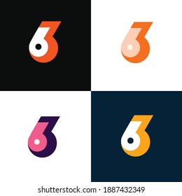 sixty Three Logo Design Four Color variation .