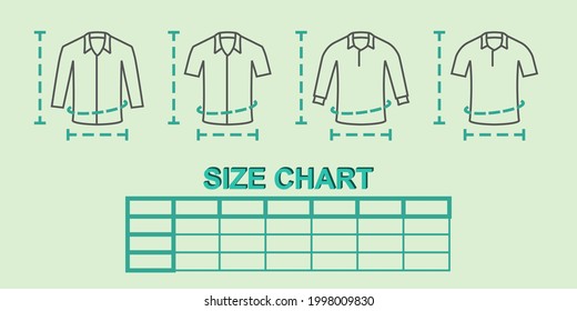 men's shirt measurements