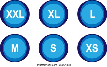 size clothes symbols