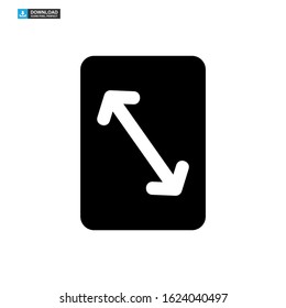 size icon isolated sign symbol vector illustration - high quality black style vector icons
