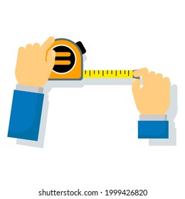 size measure icon illustration vector graphic