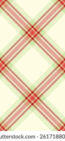Size pattern seamless background, national check tartan textile. Deluxe plaid texture fabric vector in light yellow and light colors palette.