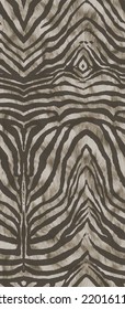 UN PATRÓN DE TAMAÑO ADECUADO PARA LOS TEXTILES DE ZEBRA TEXTURES