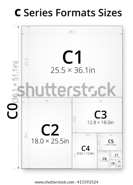 Paper Size Chart In Inches