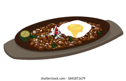 Sizzling Sisig Dish Philippines Exotic Food