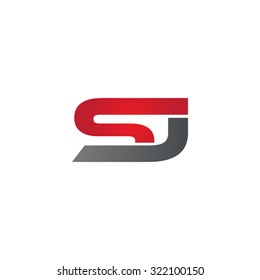 SJ company linked letter logo