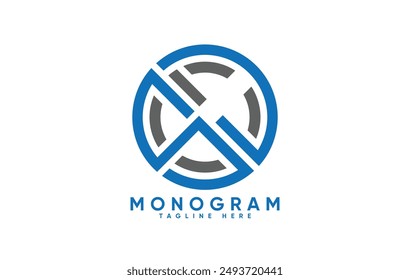 SJ letter creative monogram  vector logo design.