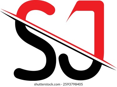 sj logo art red and black 