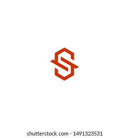 Sj Logo Letter Design Template