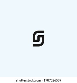 SJ logo vector silhouette icon