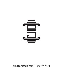 SJ pillar concept in high quality professional design that will print well across any print media