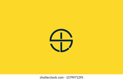 SJ,JS,S and J  in a circle , alphabet letter, monogram icon favicon 