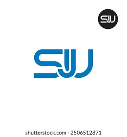 SJU Logo Letter Monogram Design