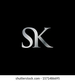 Sk Logo Modern Sk Initial Logo Stock Vector (Royalty Free) 1571486695 ...