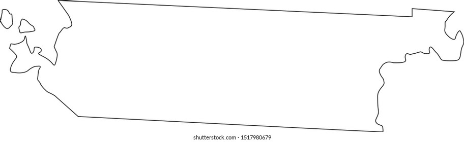 skagit county map in state of washington