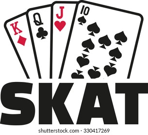 Skat Karten Stockillustrationen Bilder Und Vektorgrafiken Shutterstock