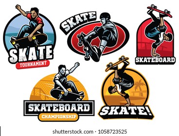 skate badge design