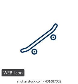 Skate board Icon