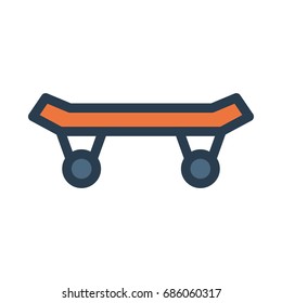 Skate board icon
