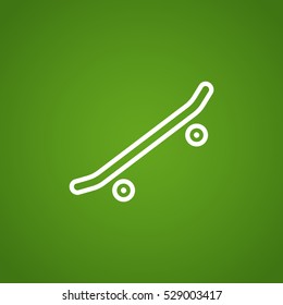  Skate board Icon Vector.