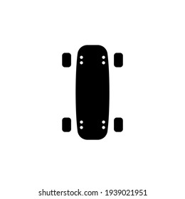 Skate Board icon in vector. Logotype