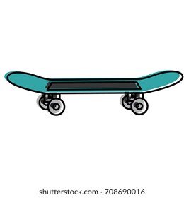 skate board isolated icon