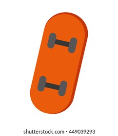 skate board isolated icon design, vector illustration  graphic 