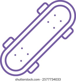 Skate Board vector icon. Can be used for printing, mobile and web applications.