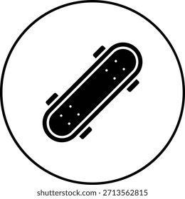 Skate Board vector icon. Can be used for printing, mobile and web applications.