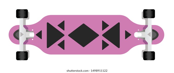 Skate board vector illustration 7 (Use for helmet, skateboards, stickers, t-shirt, decals typography,logos and design elements)