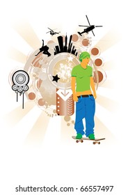 Skate boarder
