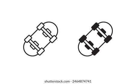 Skate icon design with white background stock illustration