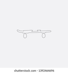 skate icon sign signifier vector