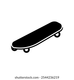ícone de skate ilustração vetorial eps 10