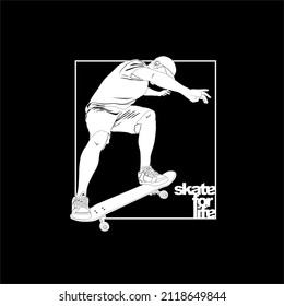 diseño de patines para vectores de vida