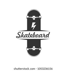 Skate Logo Vector Wheel Template