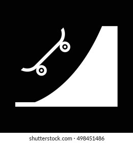 Skate Park icon illustration design