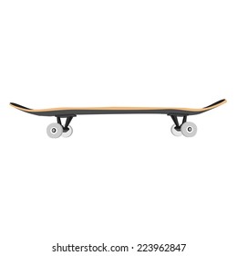 Skate, skateboard, skateboard vector, skateboard isolated