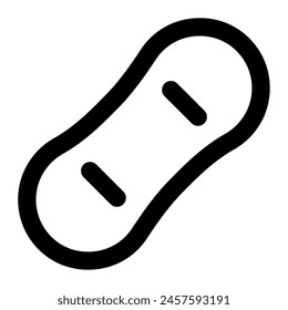 Skate Skiing icon for web, app, infographic, etc