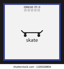 skate vector icon