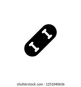 skate vector icon. skate sign on white background. skate icon for web and app