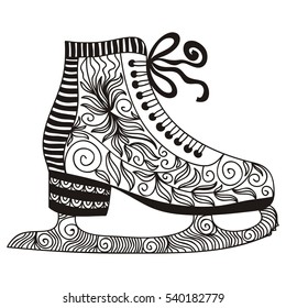 Skate. Vector illustration.
