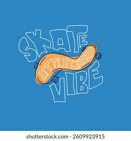 Skate Vibe Little Champ vecor graphic design